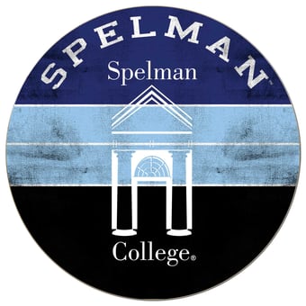 Spelman College Jaguars 20'' x 20'' Retro Logo Circle Sign