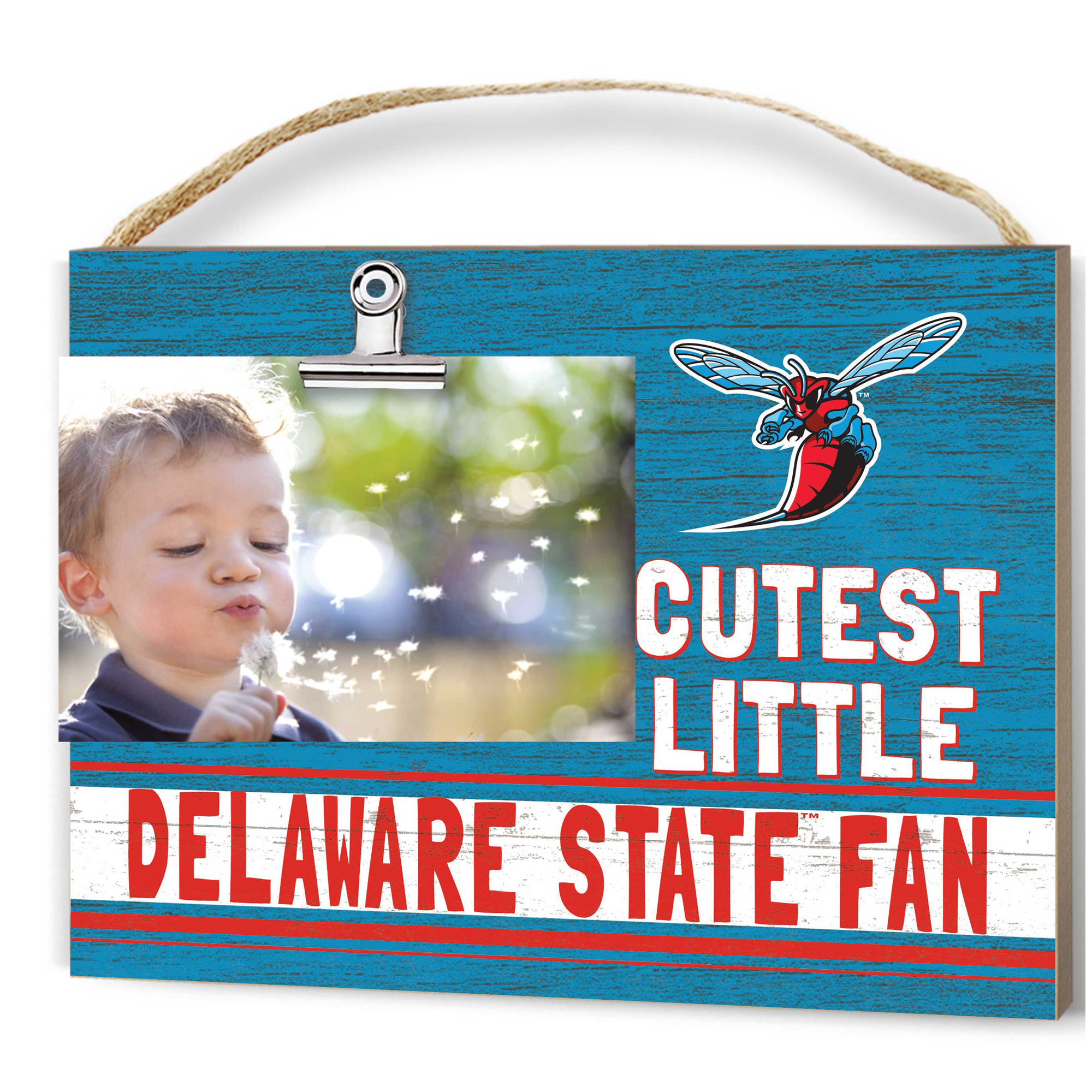 Delaware State Hornets 8'' x 10'' Cutest Little Team Logo Clip Photo Frame