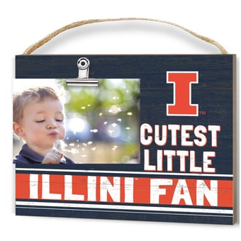 Illinois Fighting Illini 8'' x 10'' Cutest Little Team Logo Clip Photo Frame