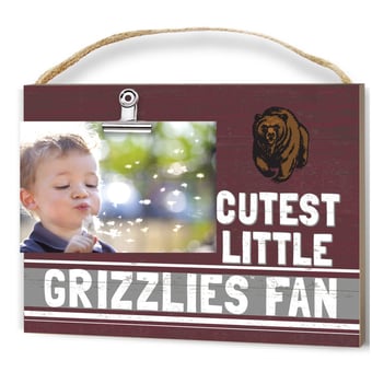 Montana Grizzlies 8'' x 10'' Cutest Little Team Logo Clip Photo Frame