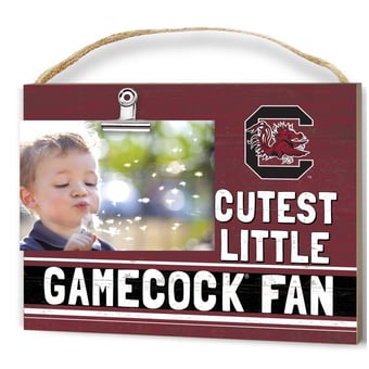 South Carolina Gamecocks 8'' x 10'' Cutest Little Team Logo Clip Photo Frame