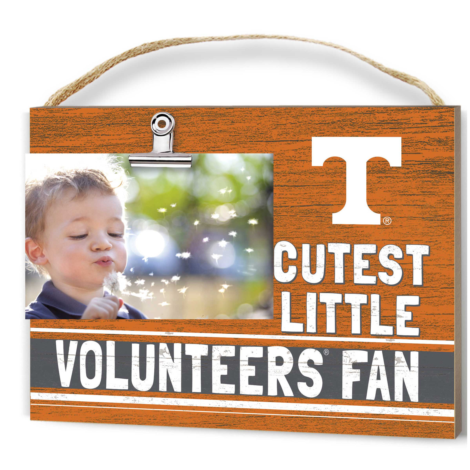 Tennessee Volunteers 8'' x 10'' Cutest Little Team Logo Clip Photo Frame