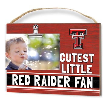 Texas Tech Red Raiders 8'' x 10'' Cutest Little Team Logo Clip Photo Frame
