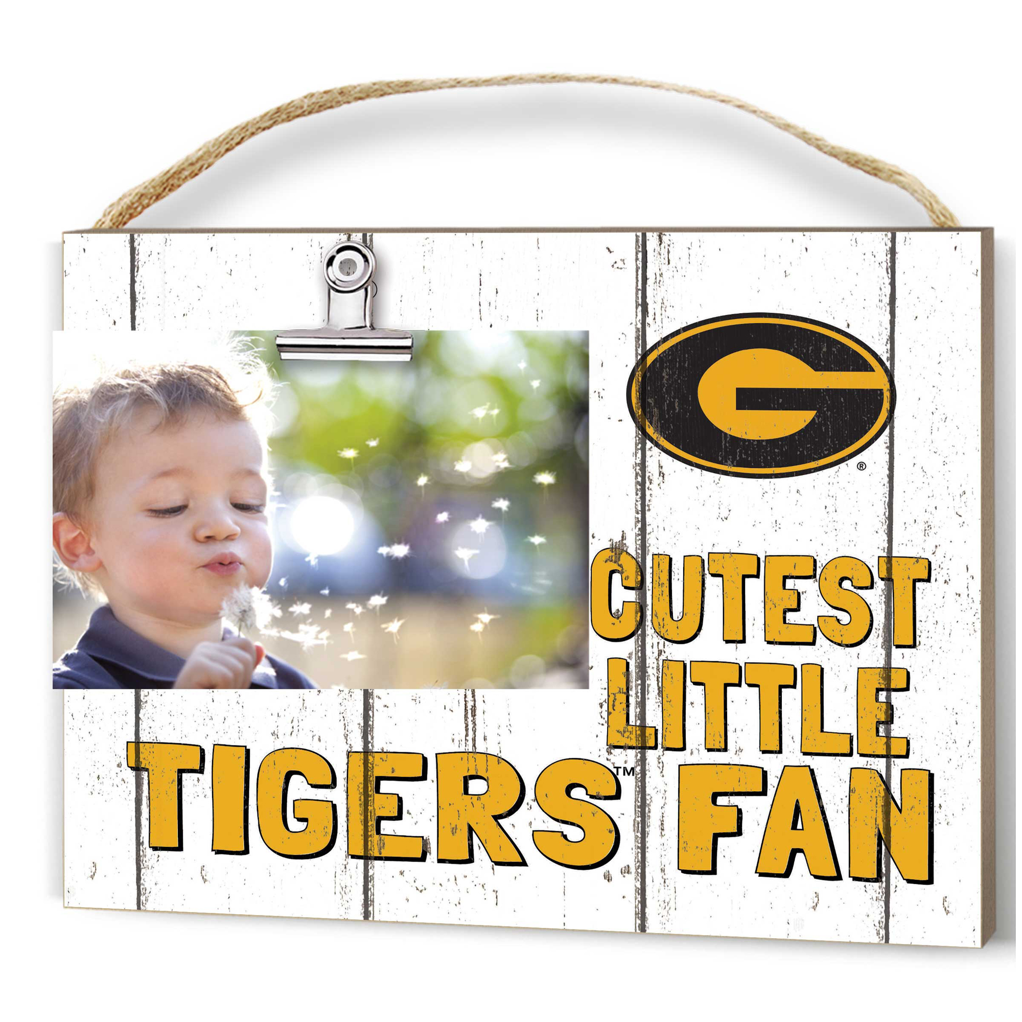 Grambling Tigers 8'' x 10'' Cutest Little Weathered Logo Clip Photo Frame