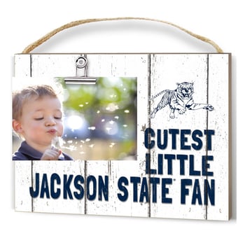 Jackson State Tigers 8'' x 10'' Cutest Little Weathered Logo Clip Photo Frame