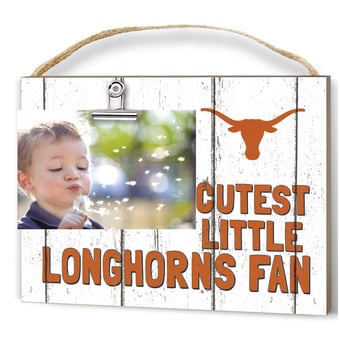 Texas Longhorns 8'' x 10'' Cutest Little Weathered Logo Clip Photo Frame