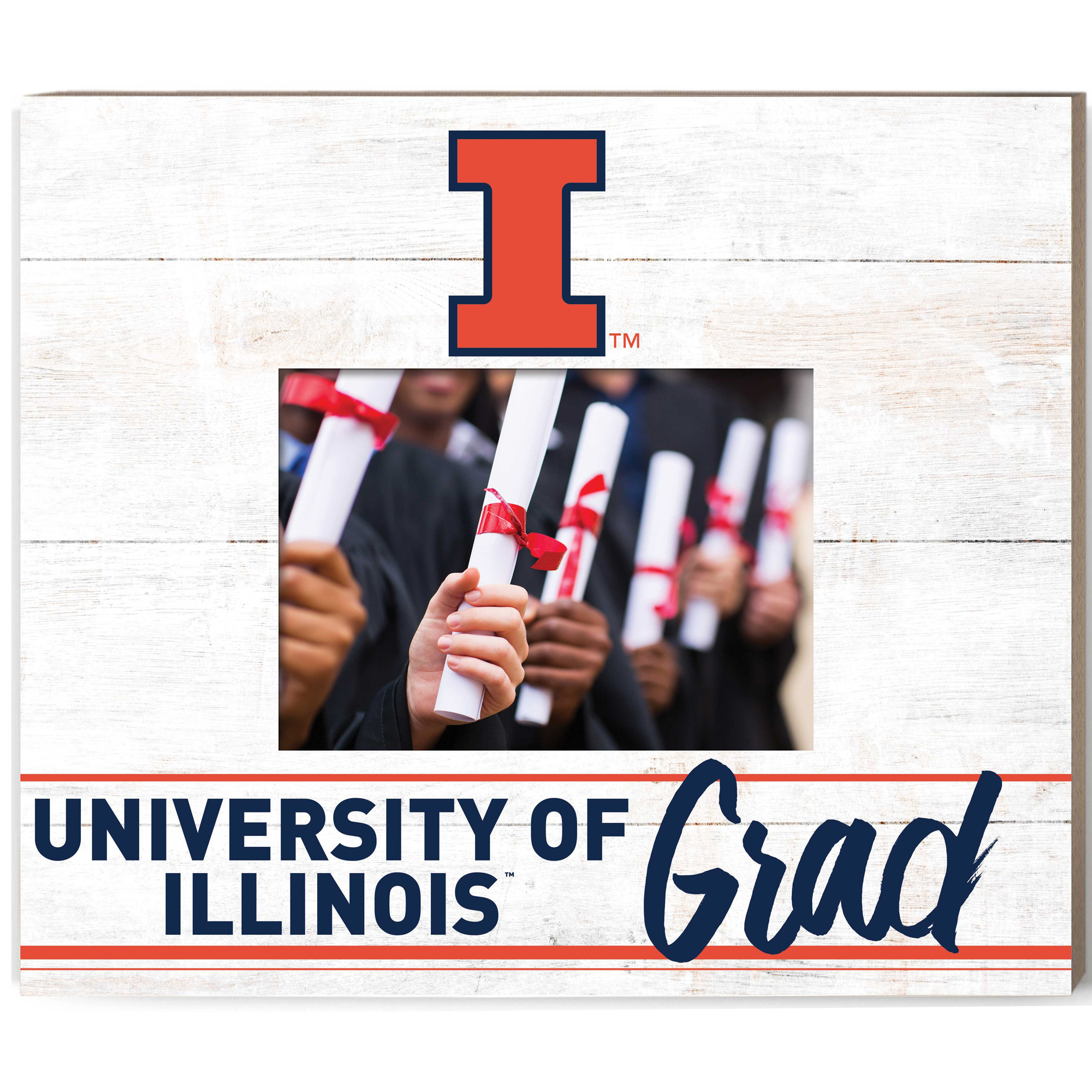 Illinois Fighting Illini 11'' x 13'' Grad Picture Frame