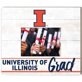 Illinois Fighting Illini 11'' x 13'' Grad Picture Frame