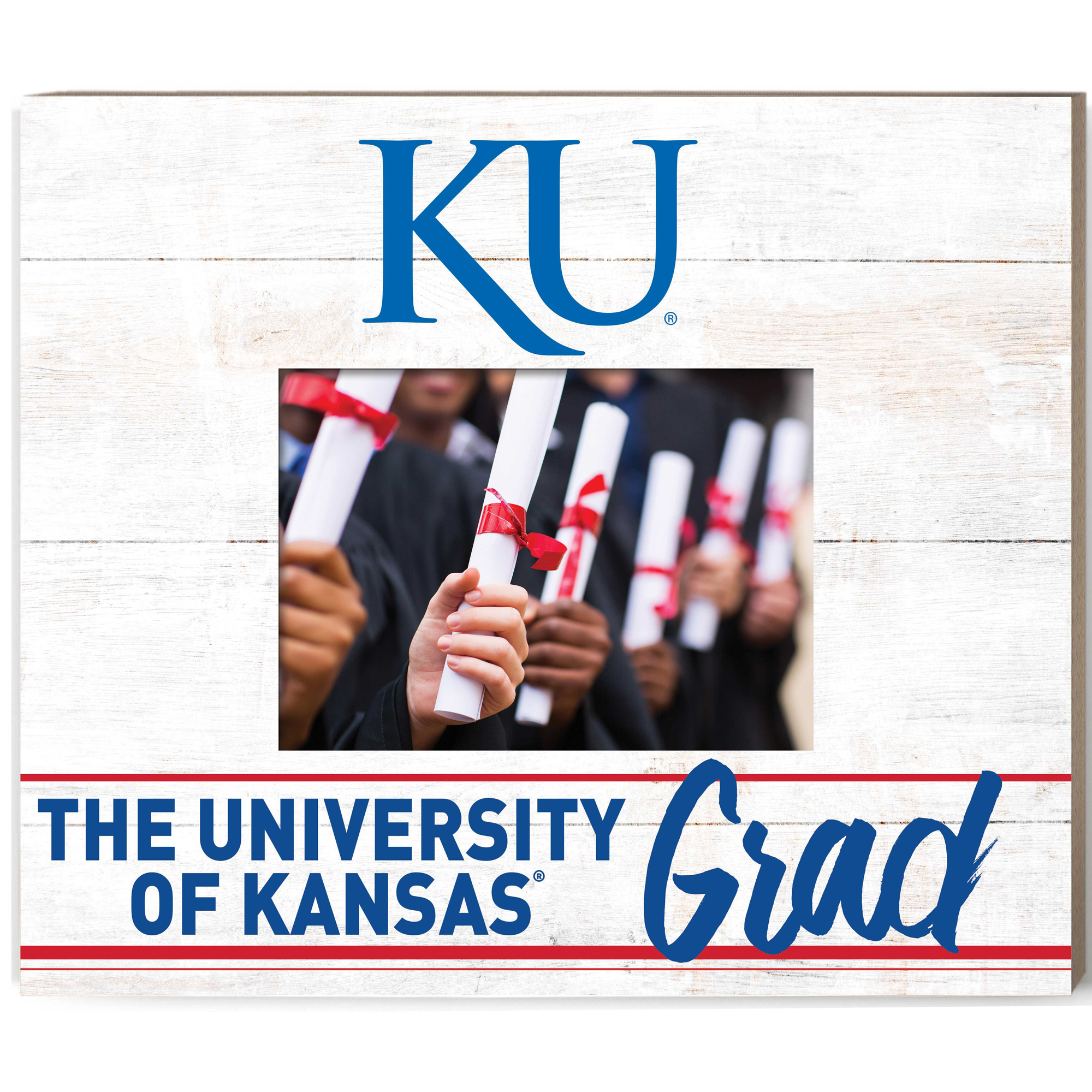 Kansas Jayhawks 11'' x 13'' Grad Picture Frame