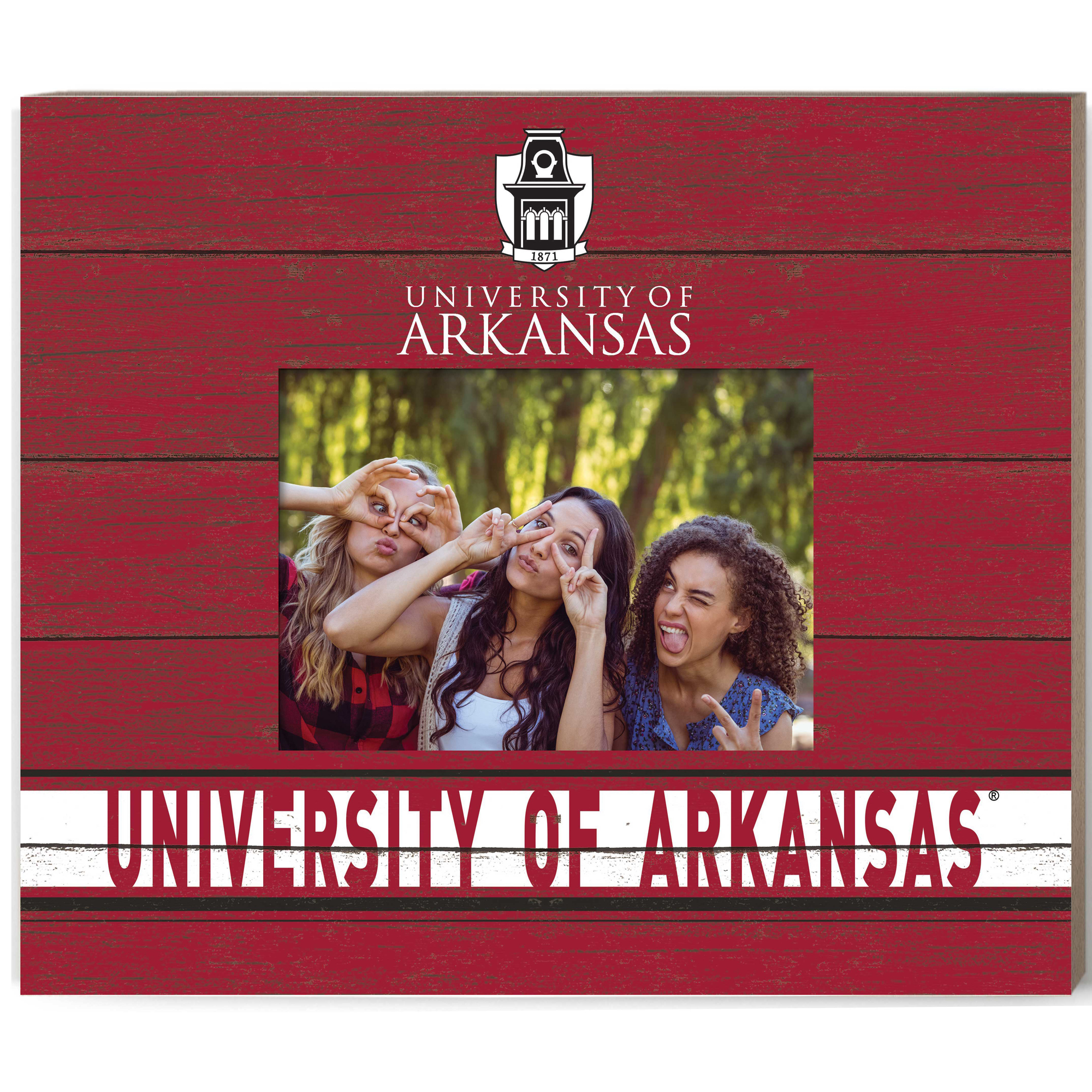 Arkansas Razorbacks 11'' x 13'' Team Spirit Picture Frame