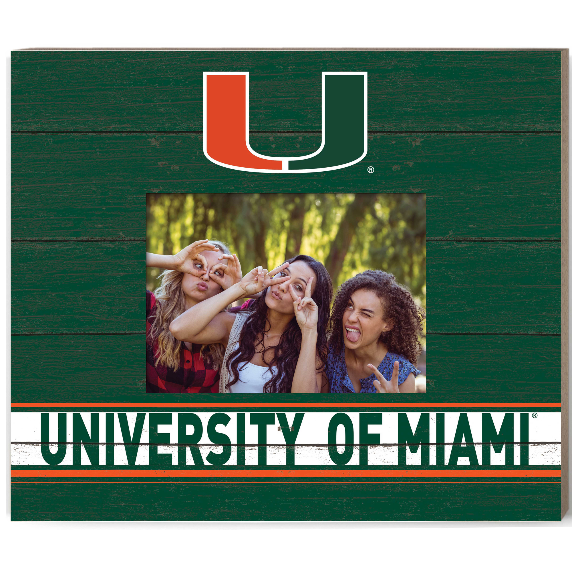 Miami Hurricanes 11'' x 13'' Team Spirit Picture Frame