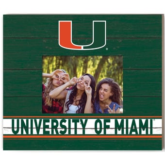 Miami Hurricanes 11'' x 13'' Team Spirit Picture Frame