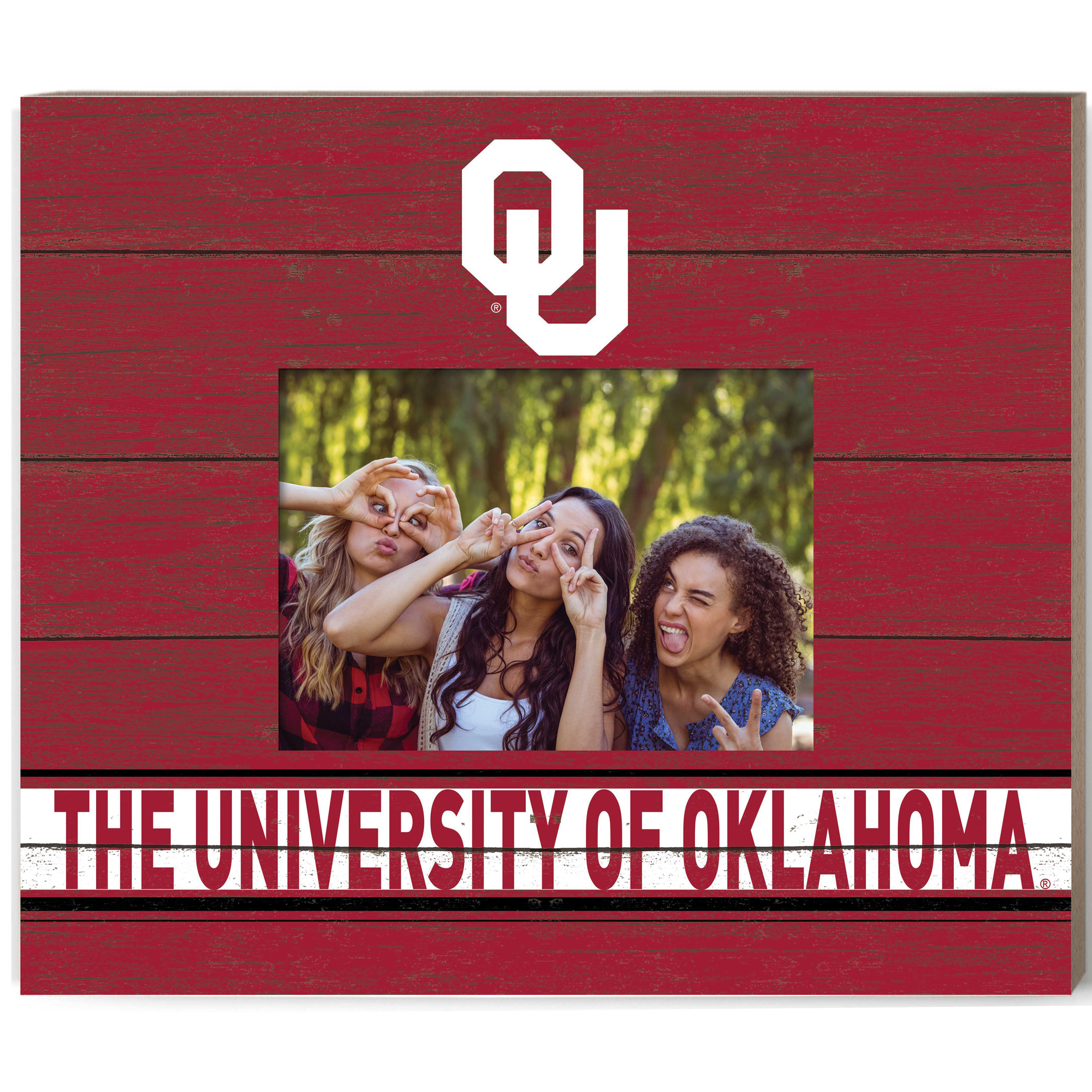 Oklahoma Sooners 11'' x 13'' Team Spirit Picture Frame