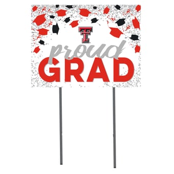 Texas Tech Red Raiders 18'' x 24'' Grad Yard Sign