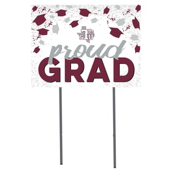 Texas Southern Tigers 18'' x 24'' Grad Yard Sign