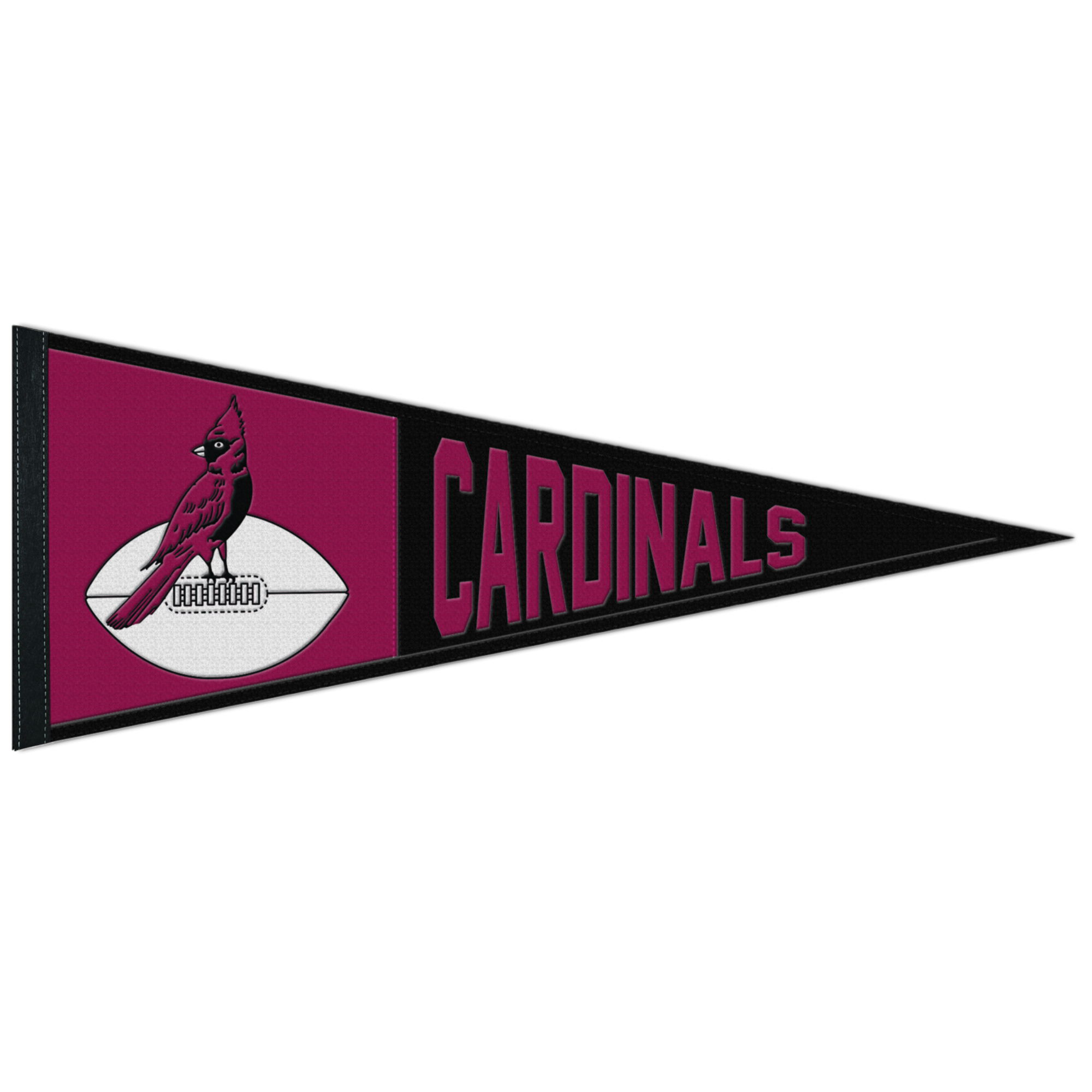 WinCraft Arizona Cardinals 13" x 32" Retro Logo Pennant