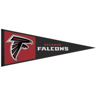 WinCraft Atlanta Falcons 13" x 32" Wool Primary Logo Pennant