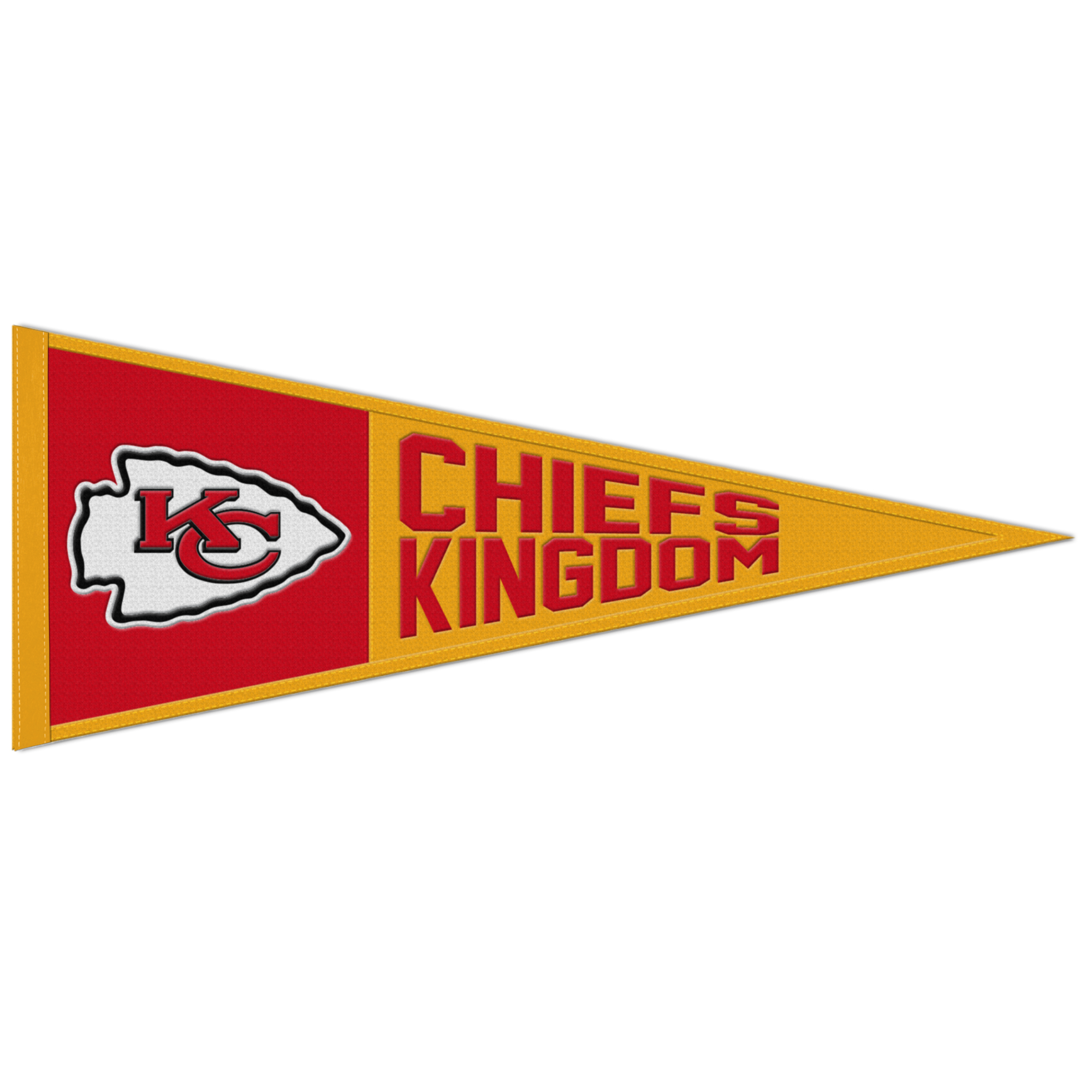 WinCraft Kansas City Chiefs 13" x 32" Slogan Pennant