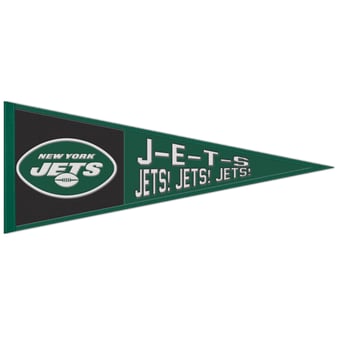 WinCraft New York Jets 13" x 32" Slogan Pennant