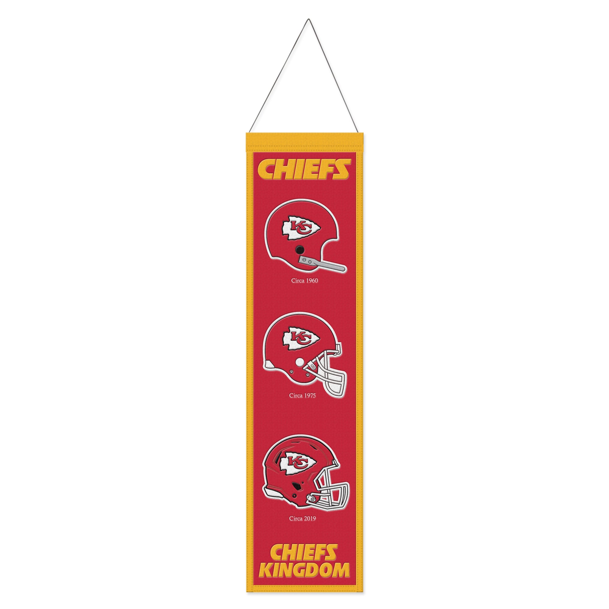 WinCraft Kansas City Chiefs 8" x 32" Evolution Banner