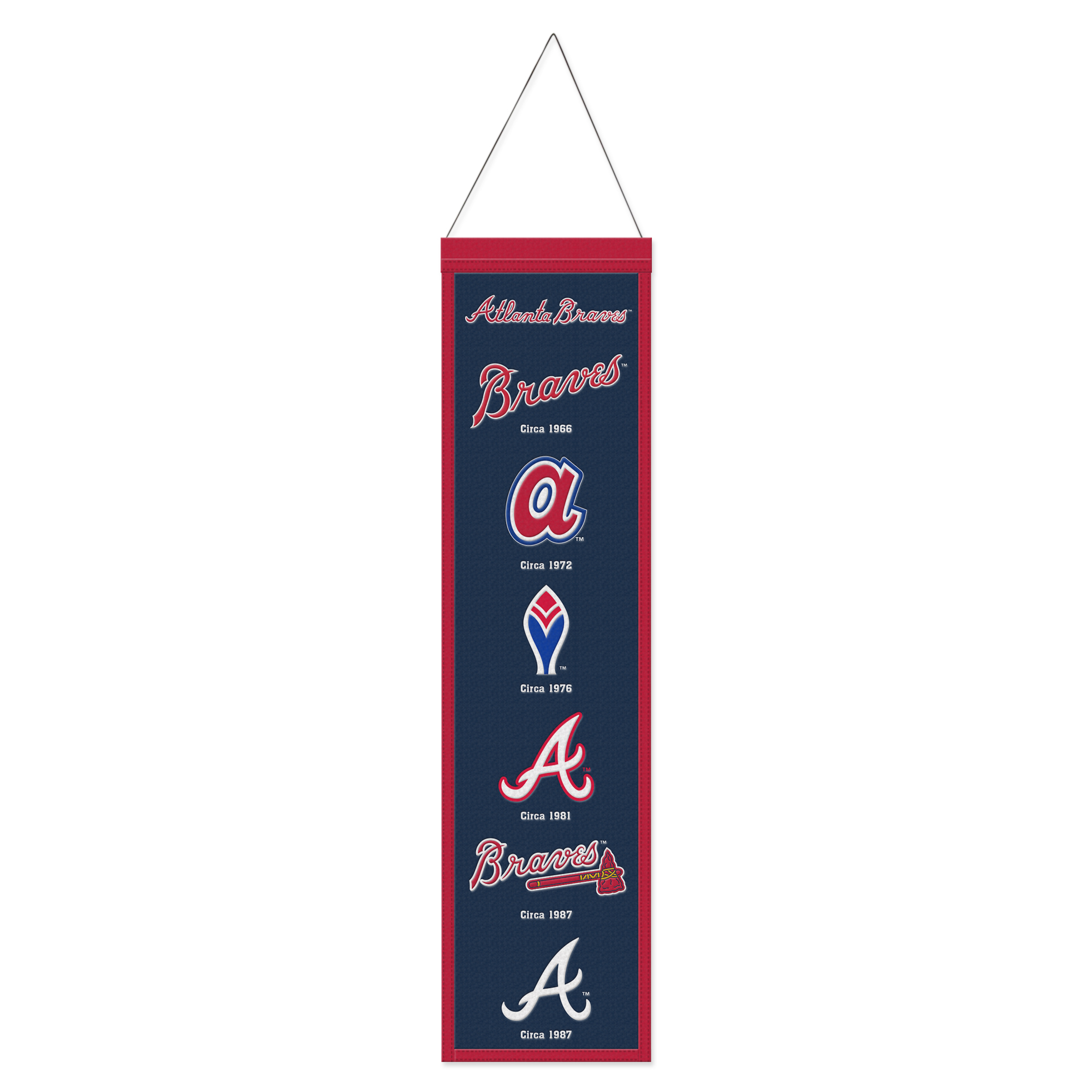 WinCraft Atlanta Braves 8″ x 32″ Evolution Banner WinCraft Atlanta Braves 8″ x 32″ Evolution Banner