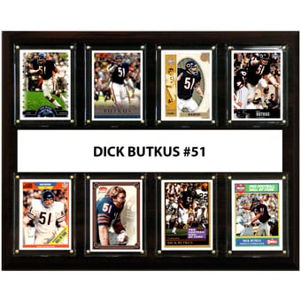 Dick Butkus Chicago Bears 12'' x 15'' Plaque