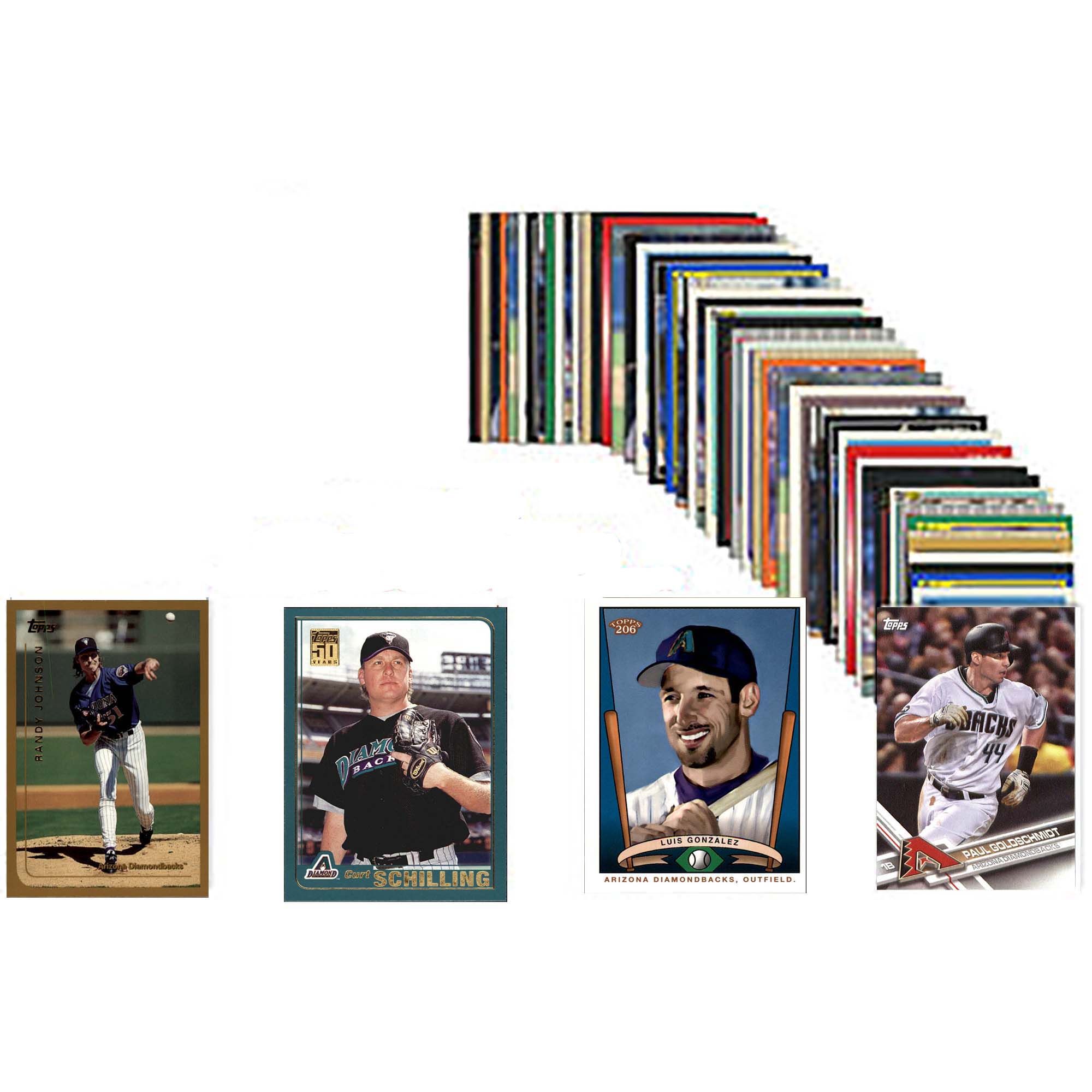 Arizona Diamondbacks Trading Card 50-Count Set