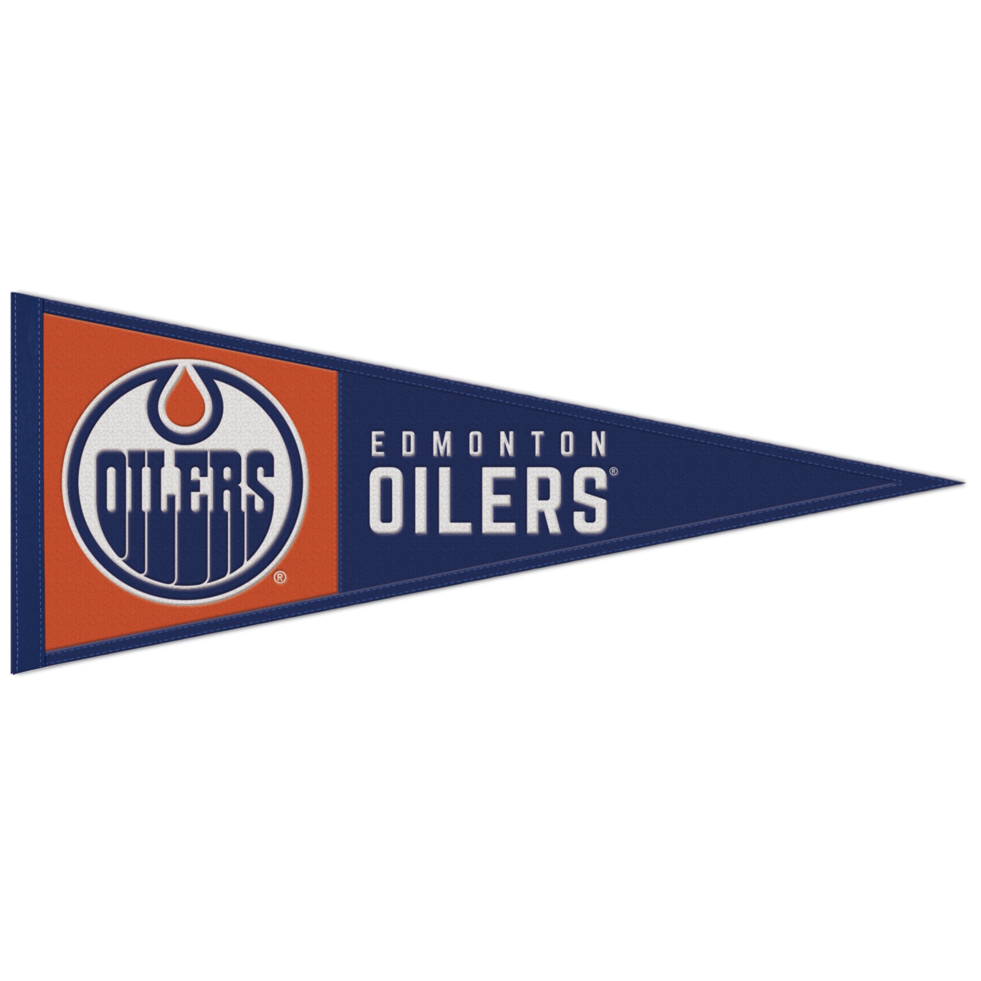 WinCraft Edmonton Oilers 13'' x 32'' Primary - Pennant