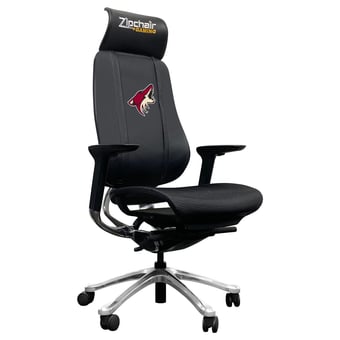 Black Arizona Coyotes Logo PhantomX Gaming Chair