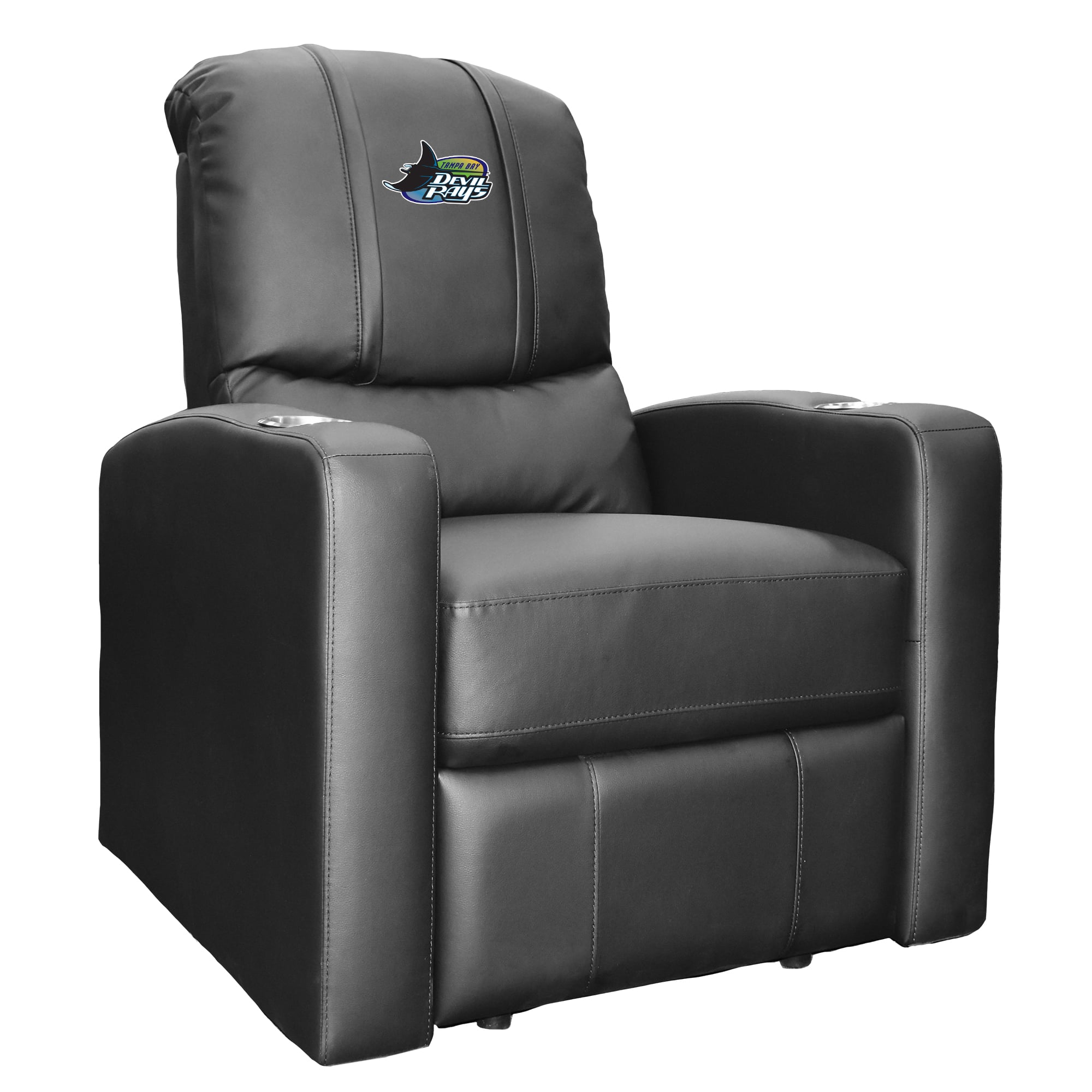 Black Tampa Bay Rays Stealth Manual Recliner