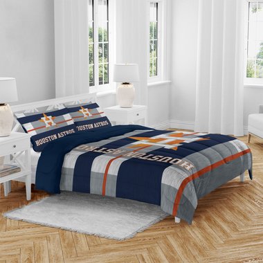 Heathered Stripe 3-Piece Full/Queen Bed S...