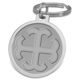 Silver Saint Mary's Belles Split-Wire Key Ring