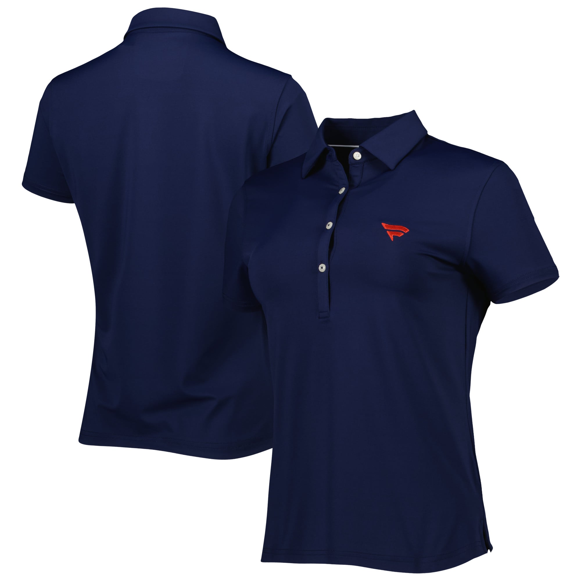 Polo Ecotec classica aziendale Navy Fanatics da donna