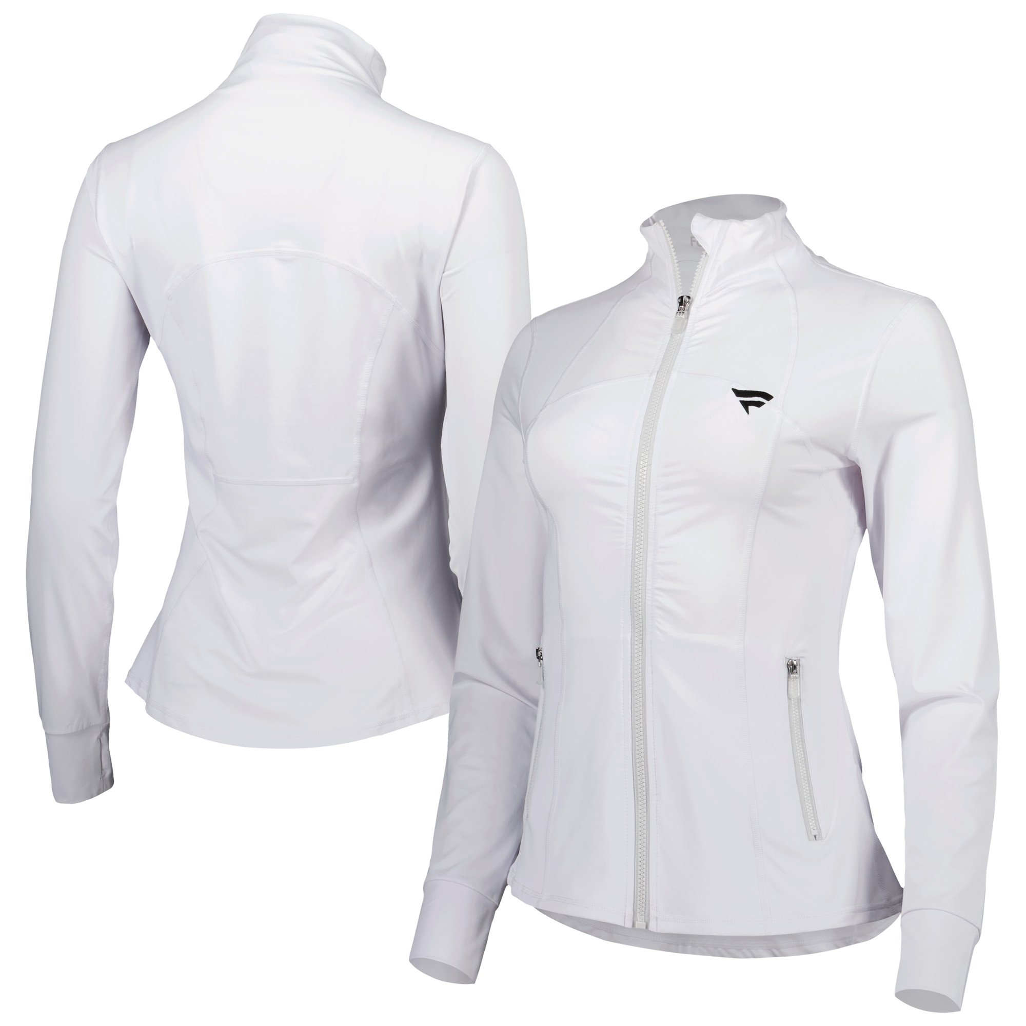 Giacca da donna con cerniera intera White Fanatics Corporate Ecotec