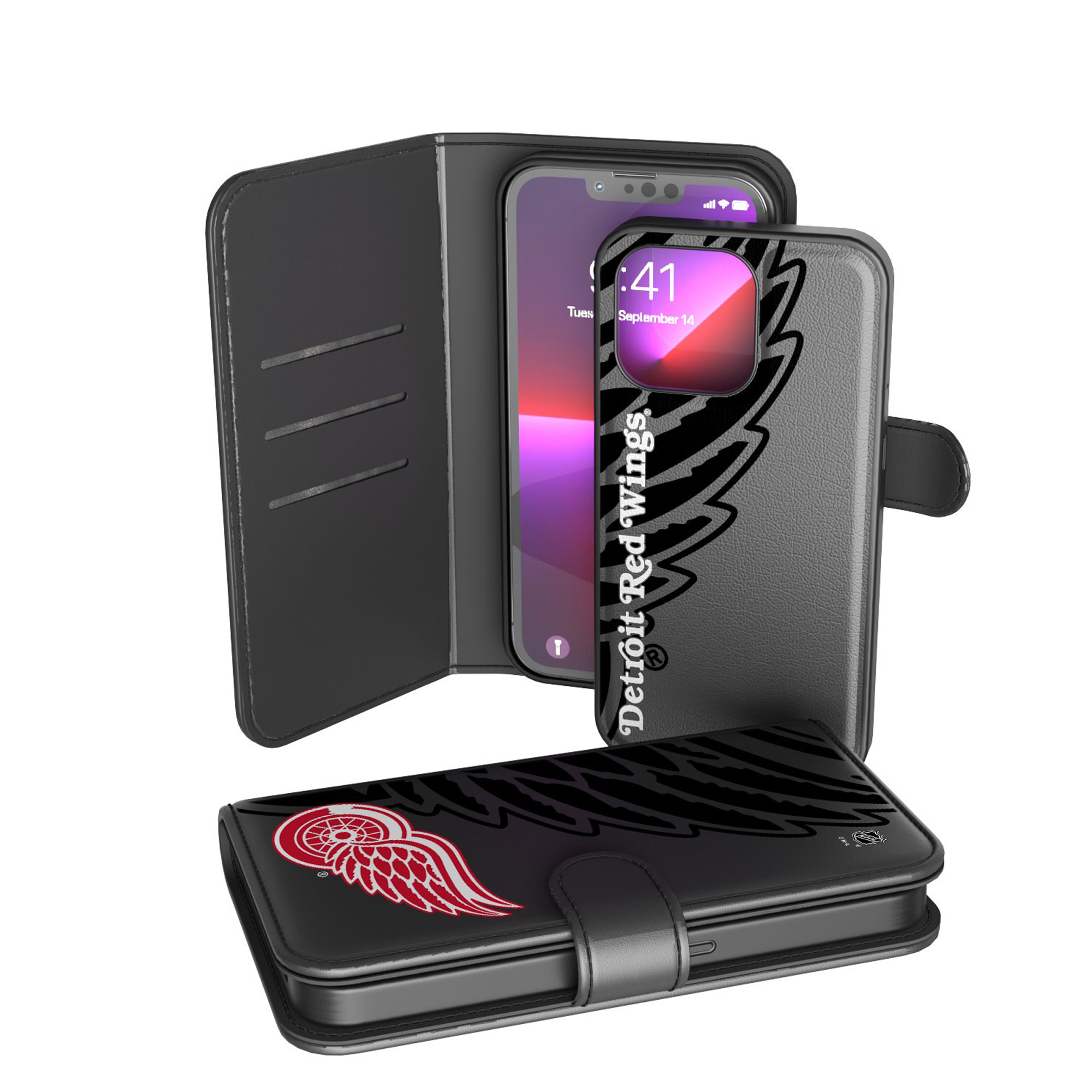 Detroit Red Wings iPhone Wallet Case Detroit Red Wings iPhone Wallet Case