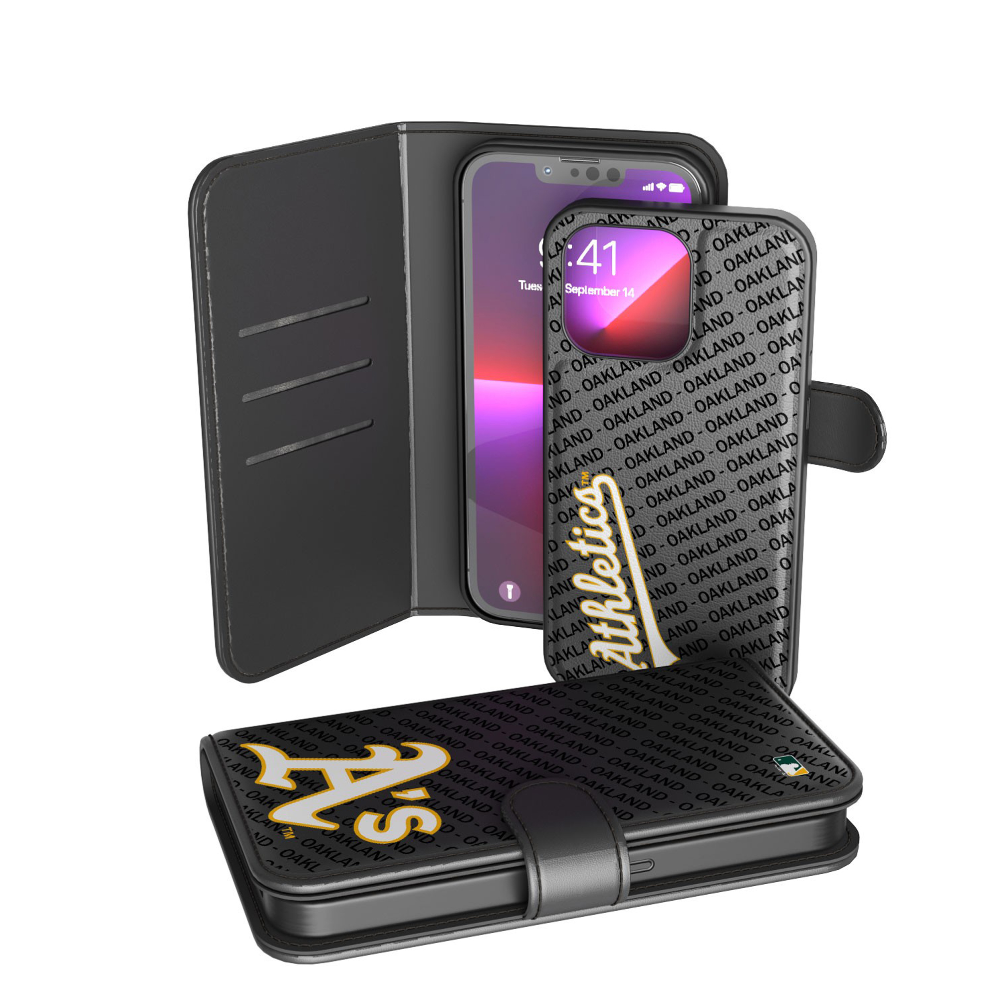 Oakland Athletics iPhone Wallet Case