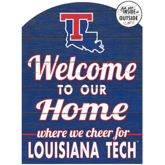 Blue Louisiana Tech Bulldogs 16'' x 22'' Marquee Sign