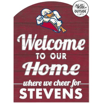 Red Stevens Institute of Technology Ducks 16'' x 22'' Marquee Sign