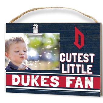 Navy Duquesne Dukes 8'' x 10'' Cutest Little Team Logo Clip Photo Frame