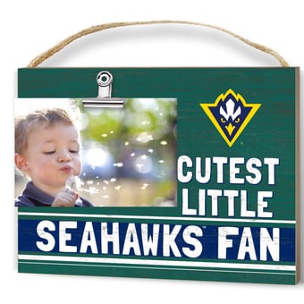 Teal UNC Wilmington Seahawks 8'' x 10'' Cutest Little Team Logo Clip Photo Frame