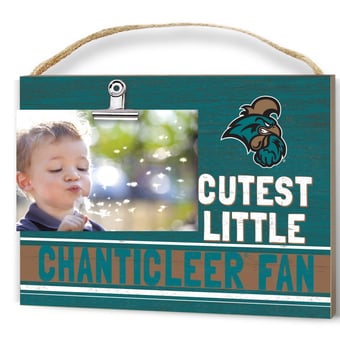 Teal Coastal Carolina Chanticleers 8'' x 10'' Cutest Little Team Logo Clip Photo Frame