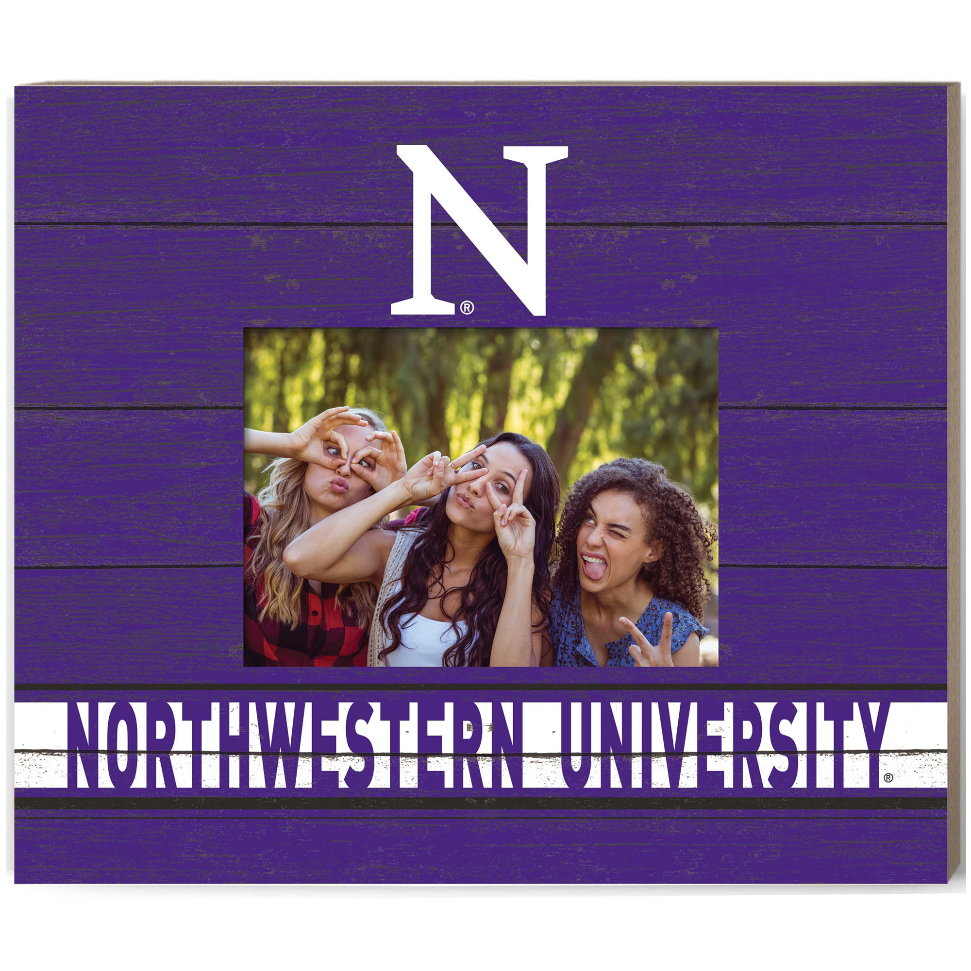 Purple Northwestern Wildcats 11'' x 13'' Team Spirit Scholastic Picture Frame