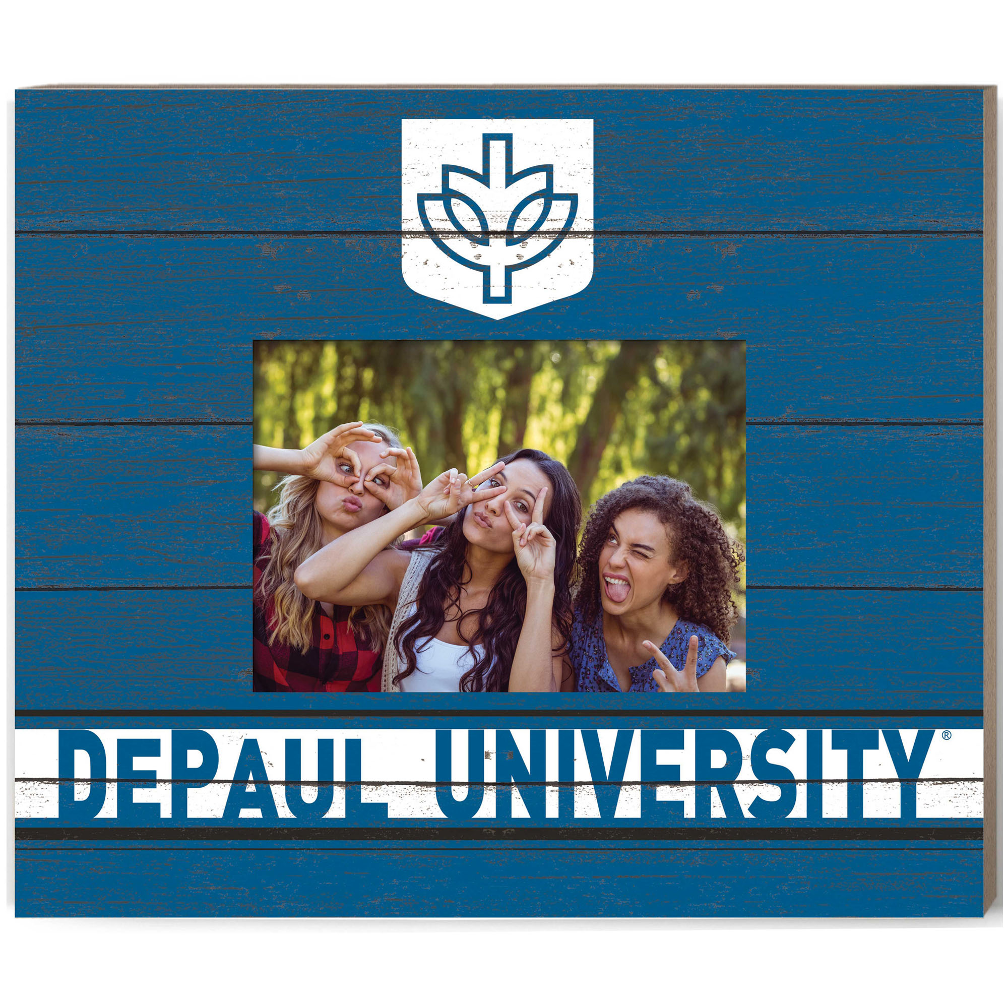 Blue DePaul Blue Demons 11'' x 13'' Team Spirit Scholastic Picture Frame
