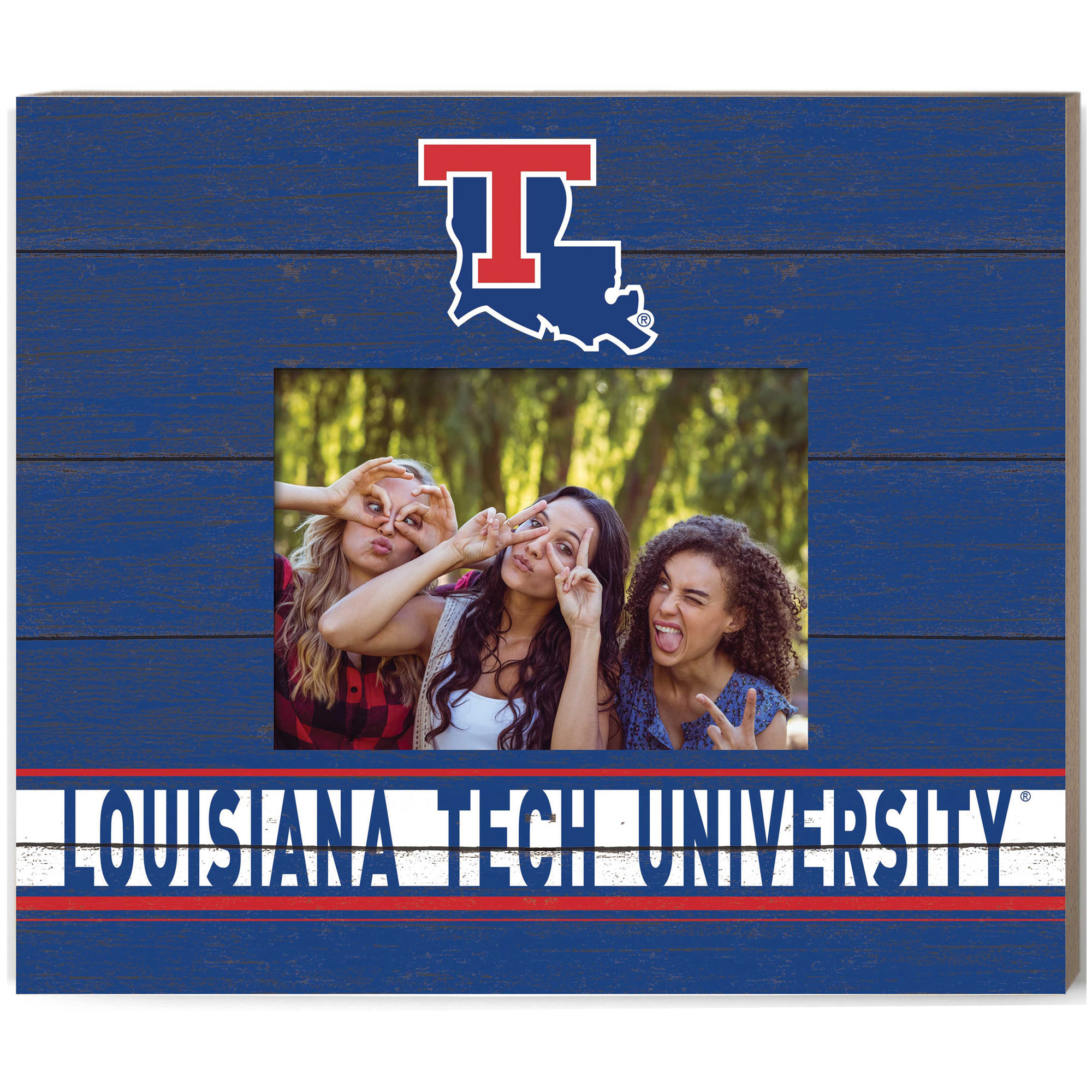 Blue Louisiana Tech Bulldogs 11'' x 13'' Team Spirit Scholastic Picture Frame