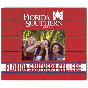 Scarlet Florida Southern Moccasins 11'' x 13'' Team Spirit Scholastic Picture Frame