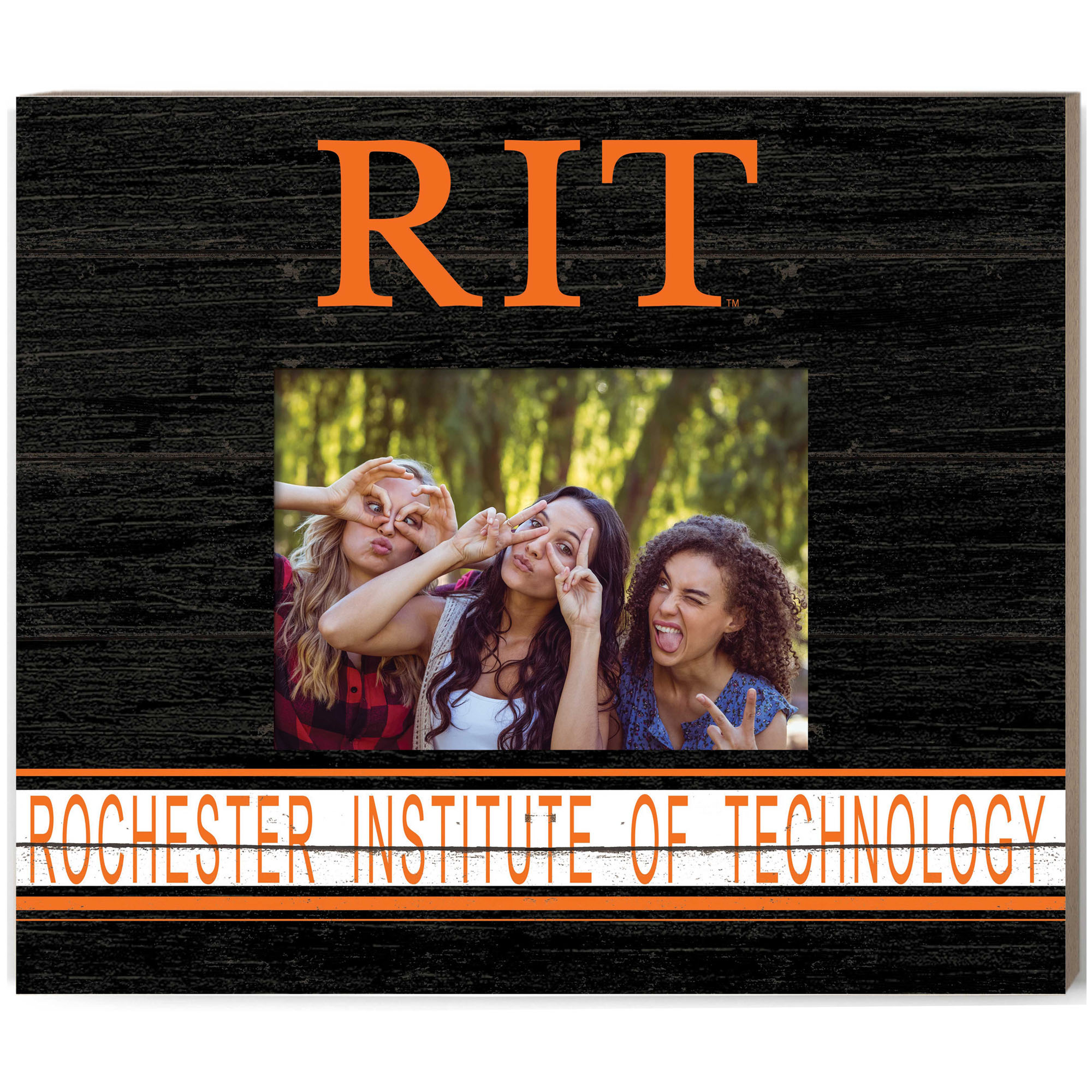 Orange Rochester Institute of Technology Tigers 11'' x 13'' Team Spirit Scholastic Picture Frame