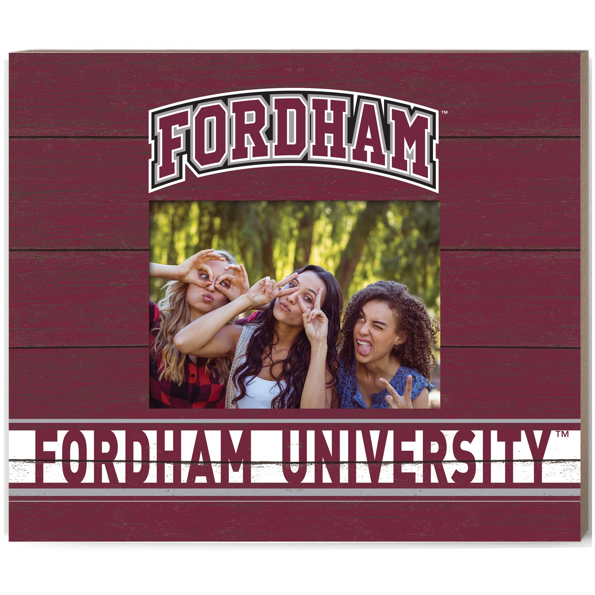 Maroon Fordham Rams 11'' x 13'' Team Spirit Scholastic Picture Frame