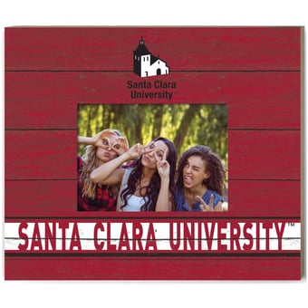 Maroon Santa Clara Broncos 11'' x 13'' Team Spirit Scholastic Picture Frame