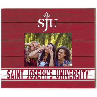 Crimson Saint Joseph's Hawks 11'' x 13'' Team Spirit Scholastic Picture Frame