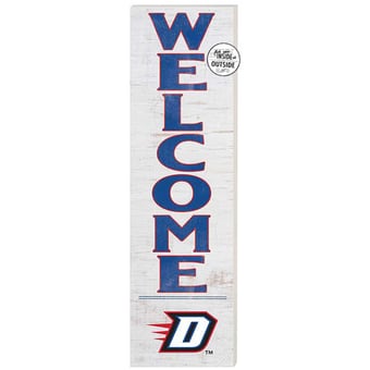 White DePaul Blue Demons 10'' x 35'' Indoor/Outdoor Welcome Sign